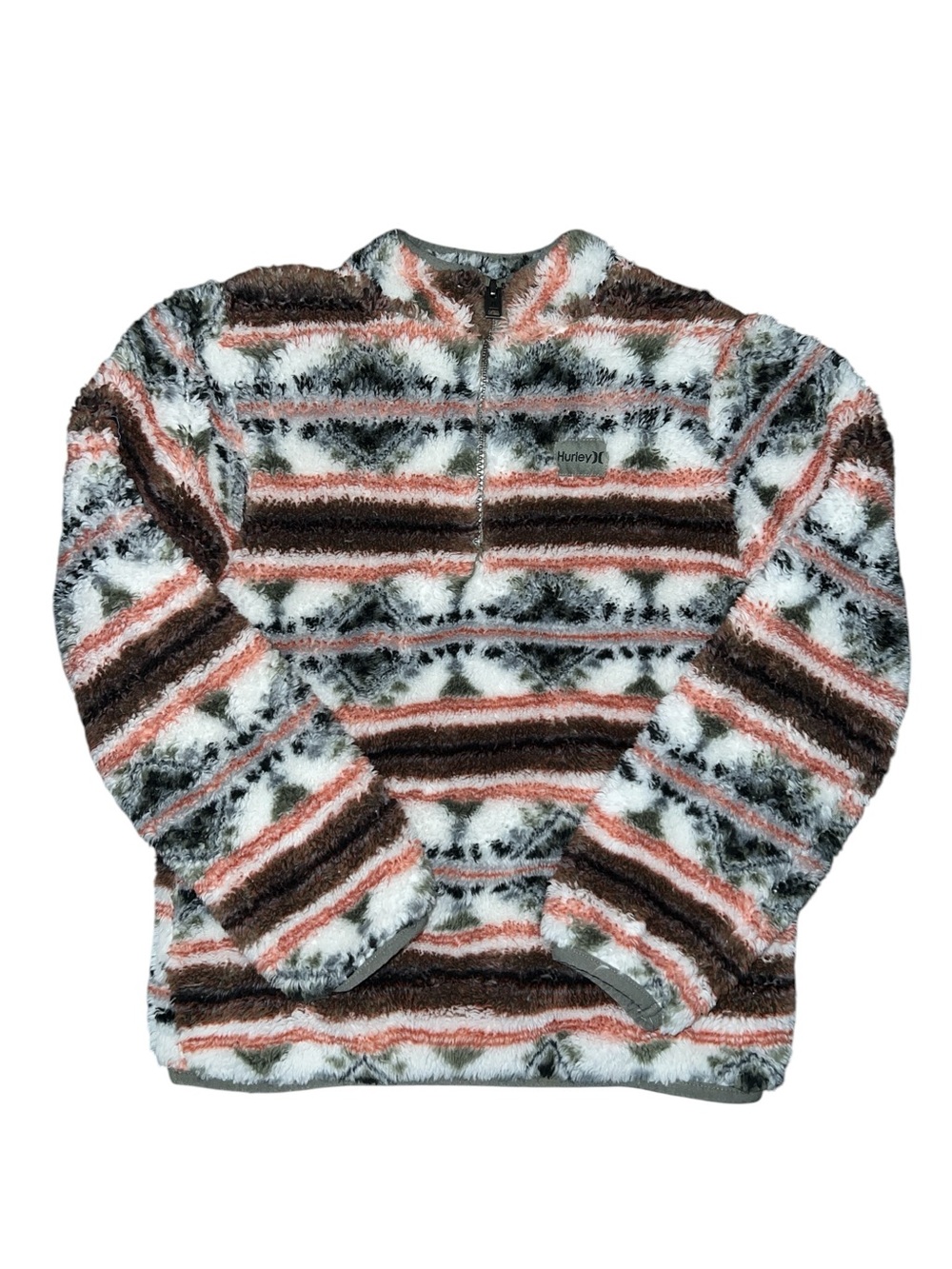 Hurley Girls Fleece Pullover - Girls Size M 8 💜